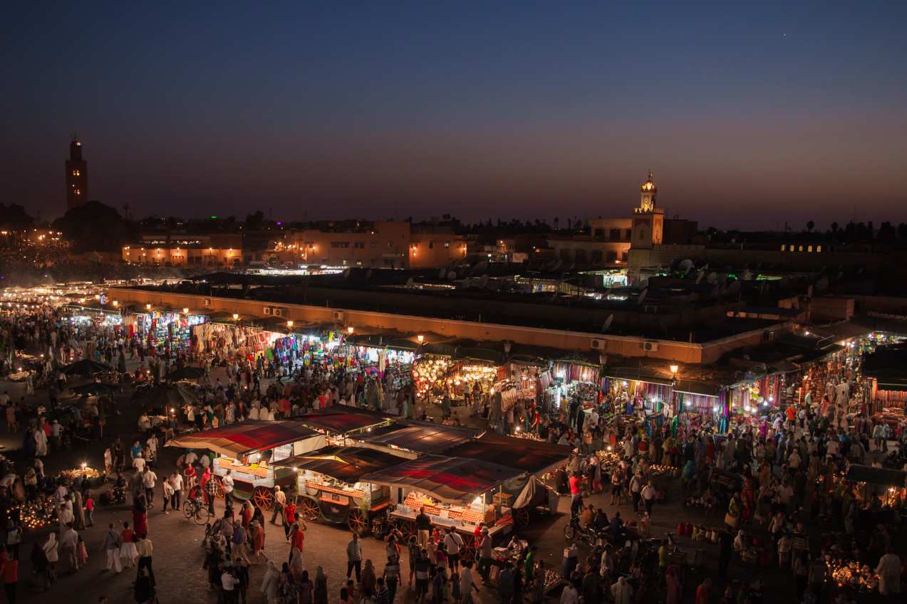 Marrakech la ciudad más visitada de Marruecos