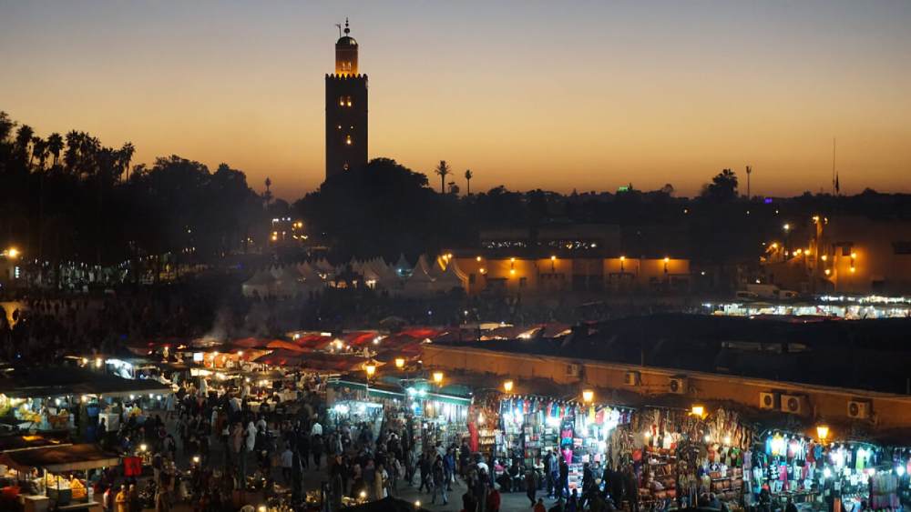Plaza Jemaa el fna Marrakech