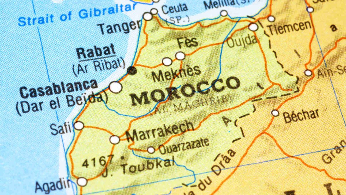 Mapa De Marruecos Pueblos Y Ciudades Turismo Marruecos