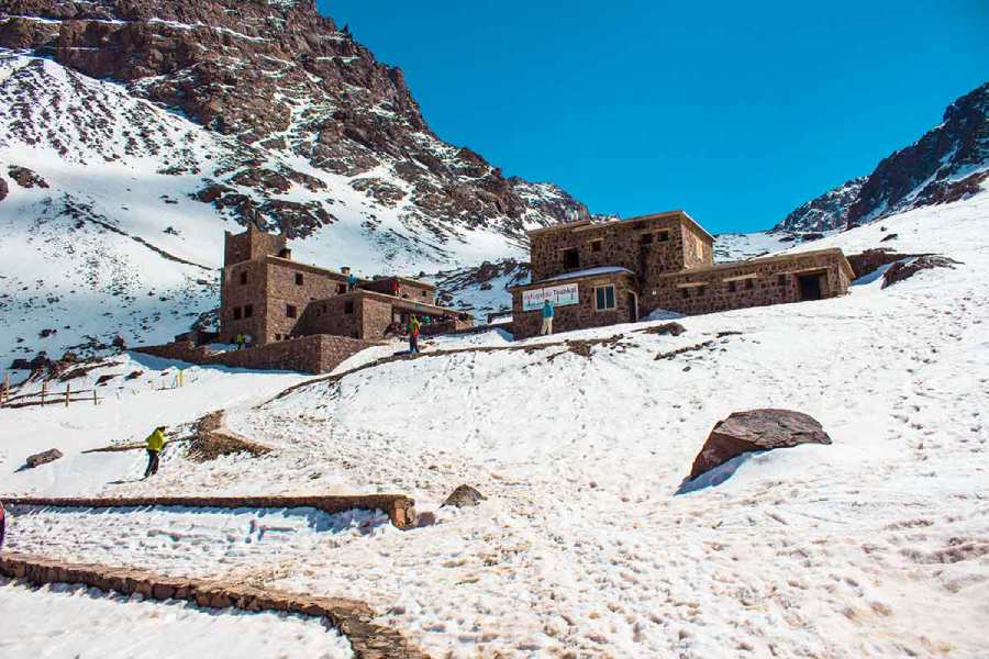 Refugio parque nacional Toubkal