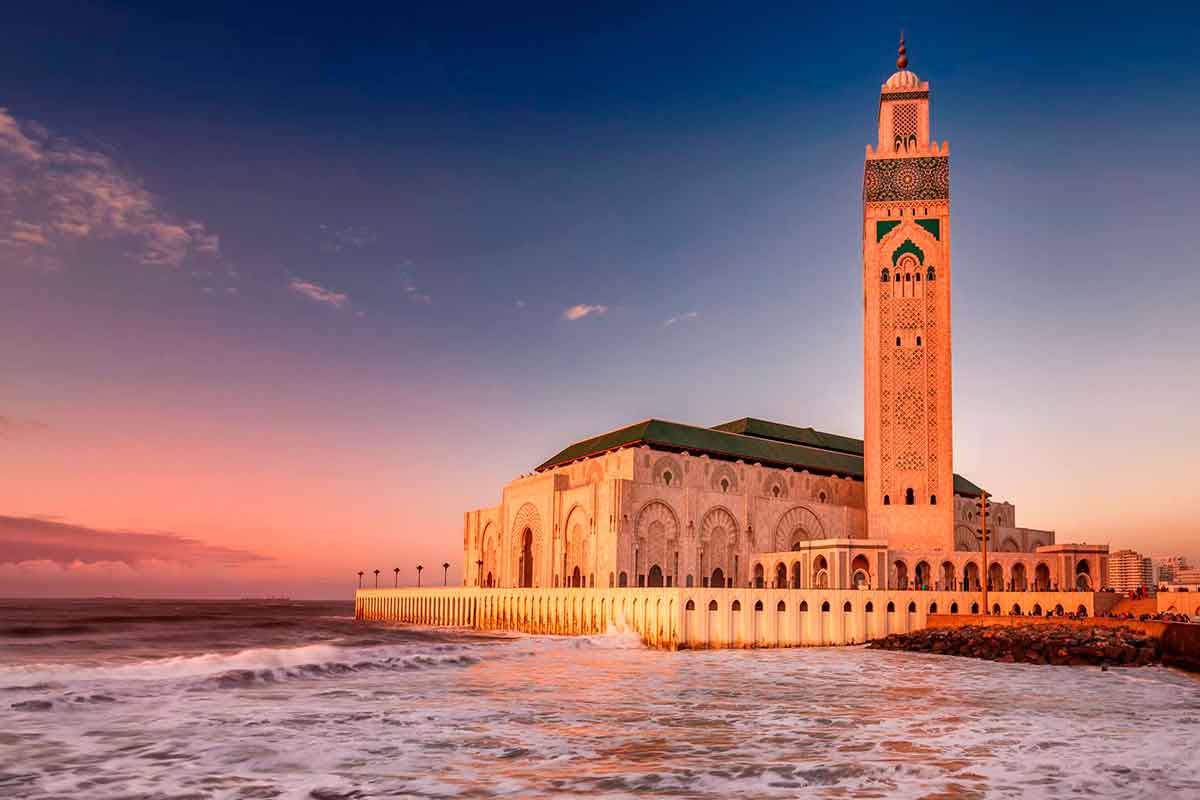 Mezquita de Hassan II en Casablanca