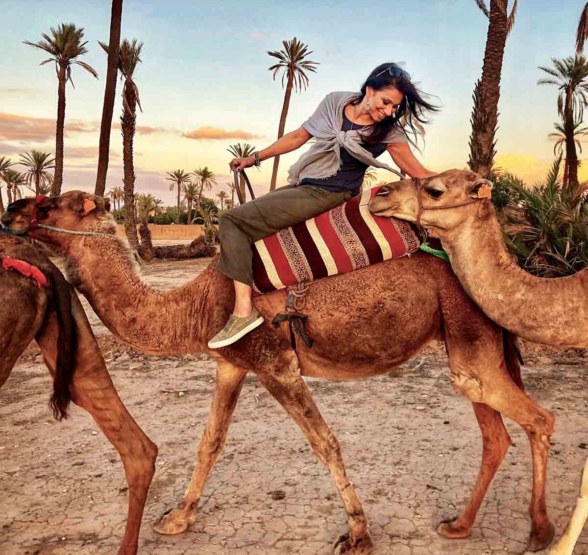 Montar en camello en Marrakech