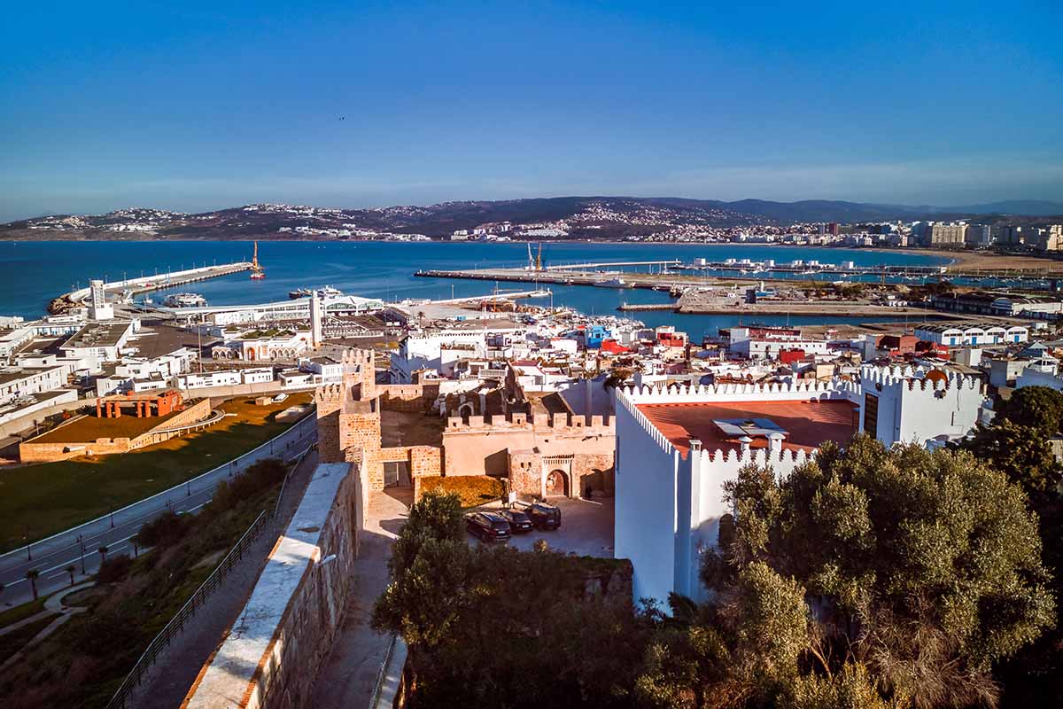 Vistas de la ciudad de Tánger