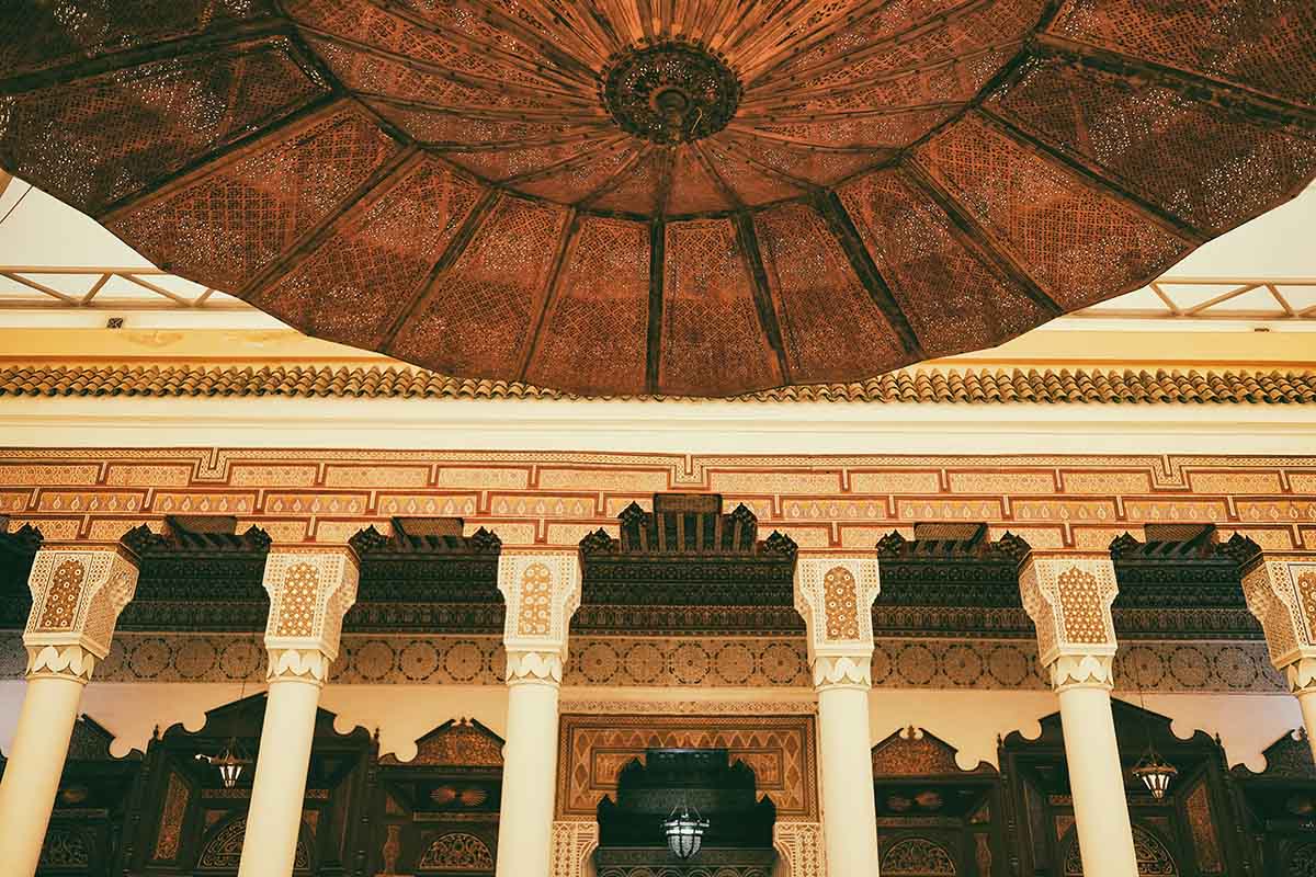 Interior de Museo en Marruecos
