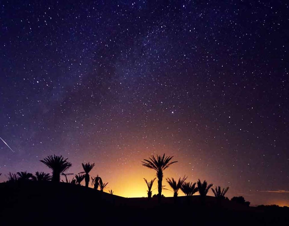 Noche estrellas marruecos