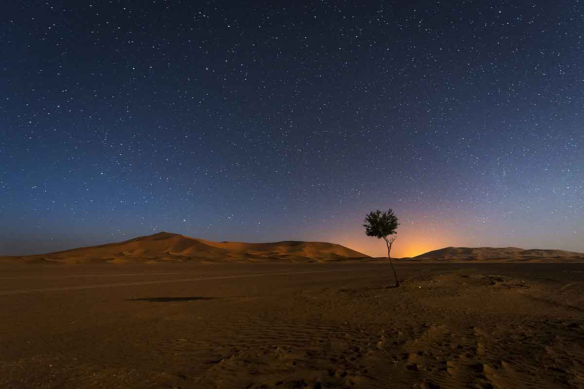 Turismo astronómico en Merzouga